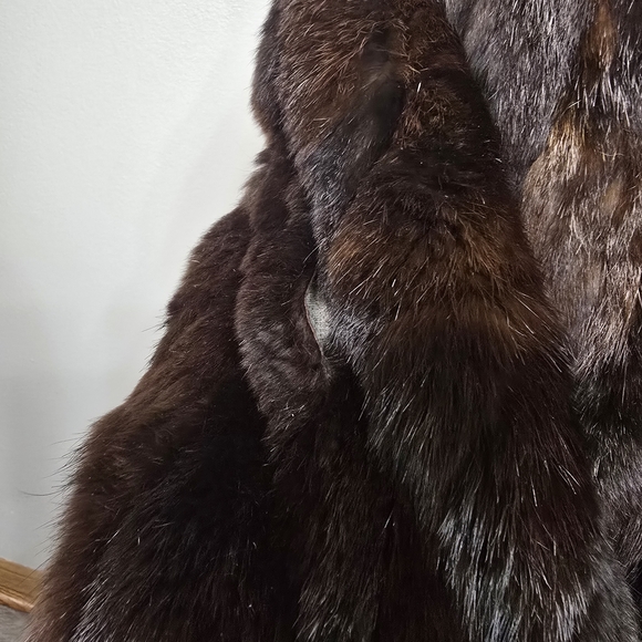 Vintage Genuine Rabbit Fur Mademoiselle Long Coat - Picture 6 of 9